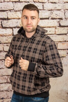 Толстовка 1151 коричневый HEDRICY