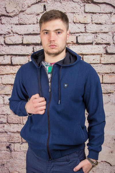 Толстовка 213026 индиго LACATON